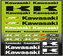 Dekalsats Kawasaki KX, KXF